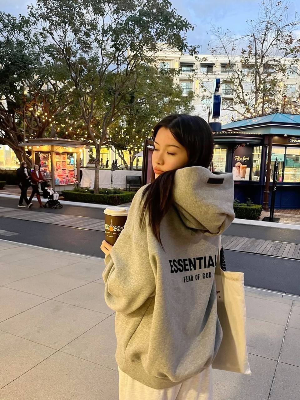 Essentials Fear of God Essentials hoodie – Hacoo link · photo 2