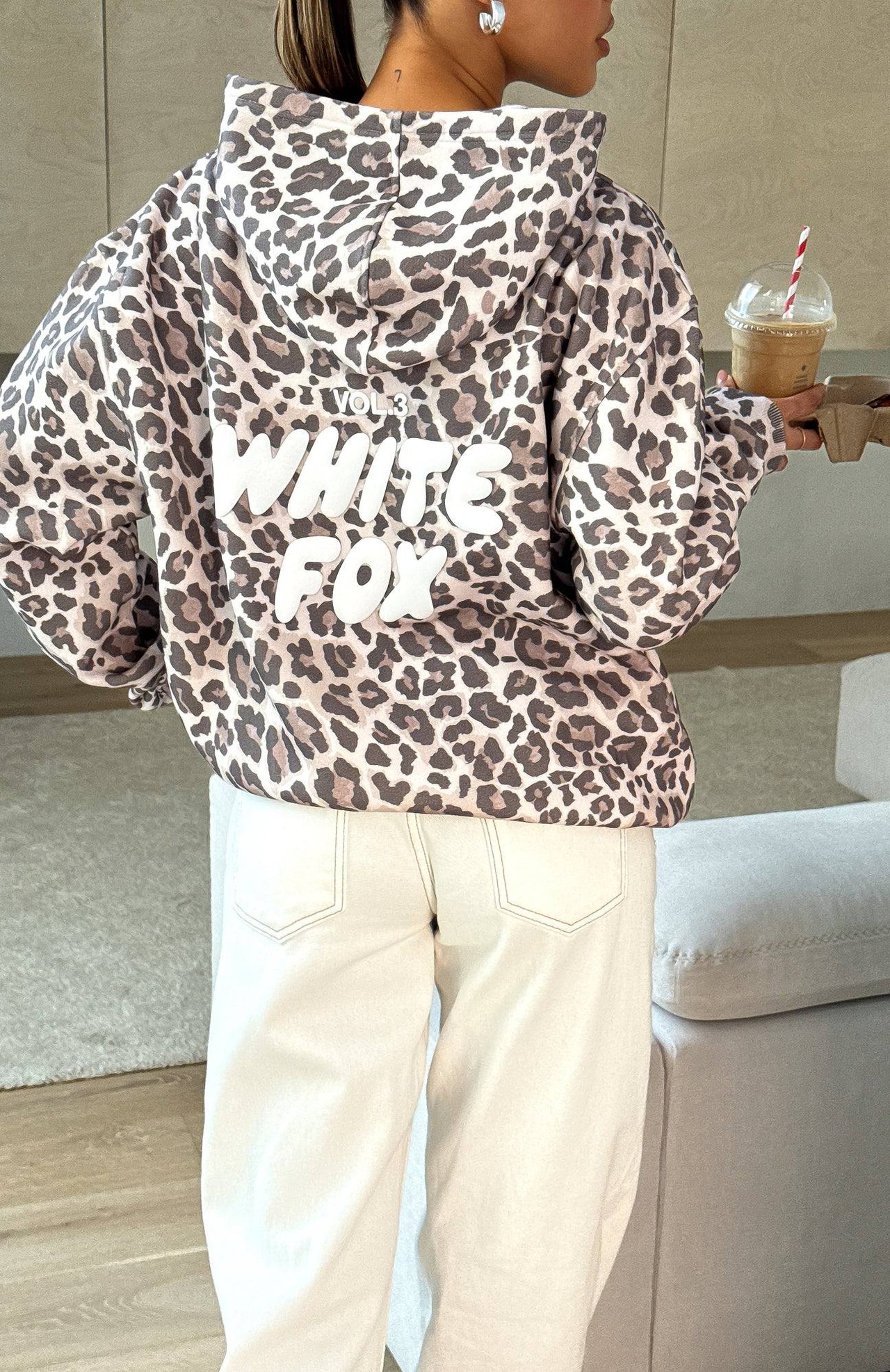 Tuta White Fox Leopard Print Clothing List – Link Hacoo · foto 4
