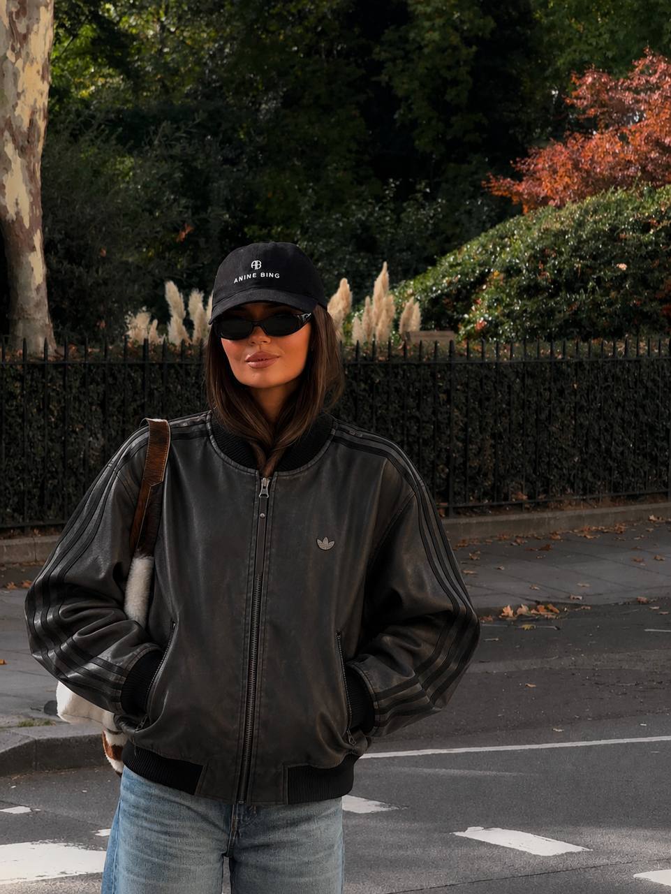 Adidas Leather Jacke – Hacoo-Link · Foto 4