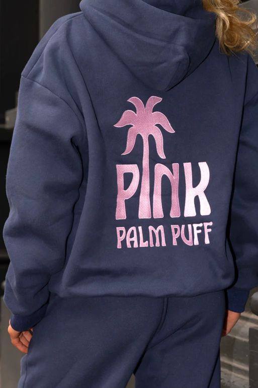 Pink Palm Puff hoodie – Hacoo link · photo 3