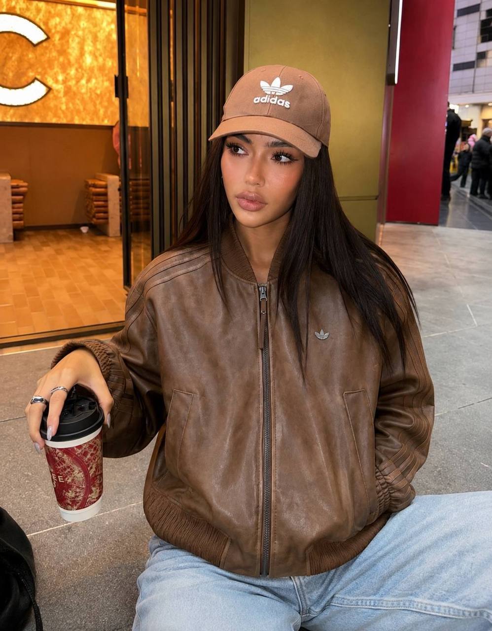 Adidas Leather Jacke – Hacoo-Link · Foto 4