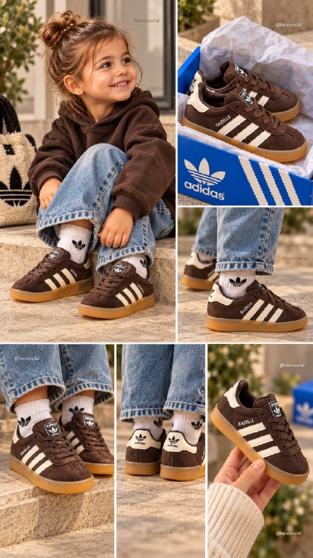 Sapatilhas Adidas Gazelle – Link da Hacoo