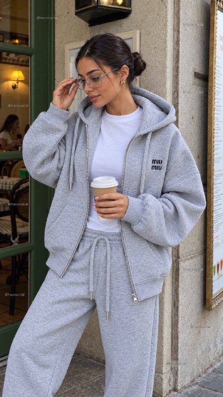 Sweat com capuz Miu Miu – Link da Hacoo · foto 5