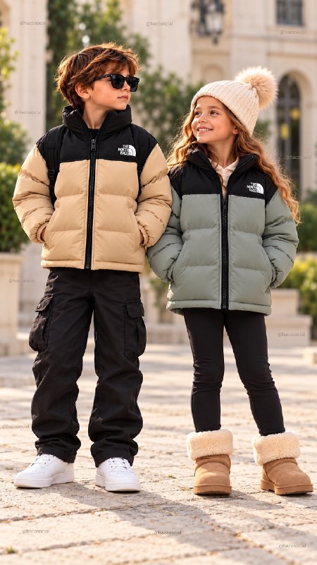 The North Face puffer jacket – Hacoo link