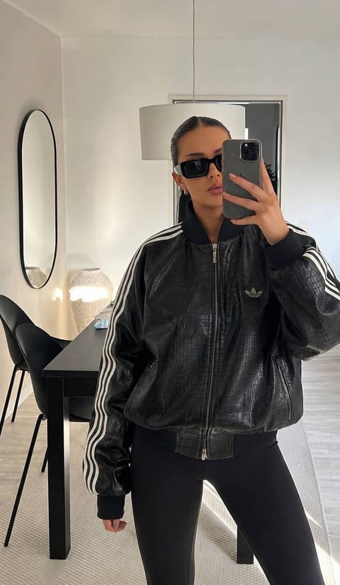 Adidas Leather jacket – Hacoo link