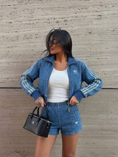 Veste Adidas Denim Clothing List – Lien Hacoo