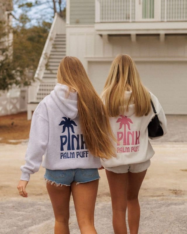 Pink Palm Puff